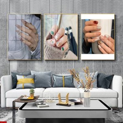 Download file gốc File tranh nail , tranh trang trí quán nail móng SPA3013 (in mica) trang trí