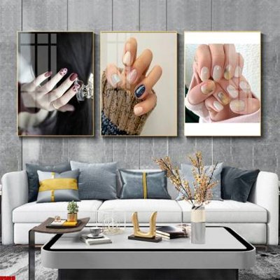 File gốc File tranh nail , tranh trang trí quán nail móng SPA3018 (ảnh rõ nét) để in