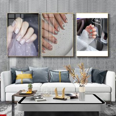 File in ấn File tranh nail , tranh trang trí quán nail móng SPA3022 (bản gốc) sắc nét