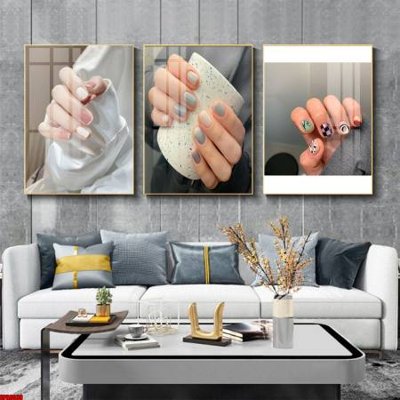 File tranh File tranh nail , tranh trang trí quán nail móng SPA3038 (ảnh gốc) chi tiết rõ ràng