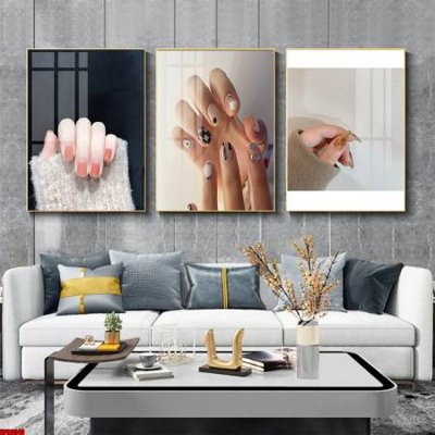 Tải file File tranh nail , tranh trang trí quán nail móng SPA3040 (ảnh gốc) file AI/EPS