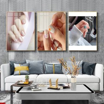 File in trần File tranh nail , tranh trang trí quán nail móng SPA3077 (file gốc) phong thủy