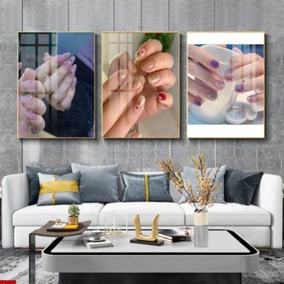 Tải file gốc File tranh nail , tranh trang trí quán nail móng SPA3083 dùng cho in ấn