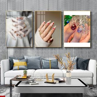 File tranh gốc File tranh nail , tranh trang trí quán nail móng SPA3144 (bản quyền) độc đáo