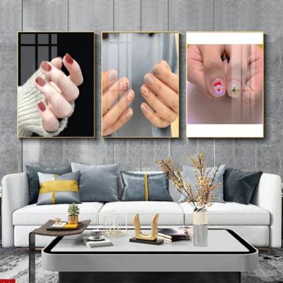 File gốc in ấn File tranh nail , tranh trang trí quán nail móng SPA3149 (sẵn sàng tải về)