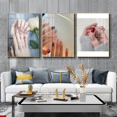 Download file File tranh nail , tranh trang trí quán nail móng SPA3152 (chất lượng in ấn)