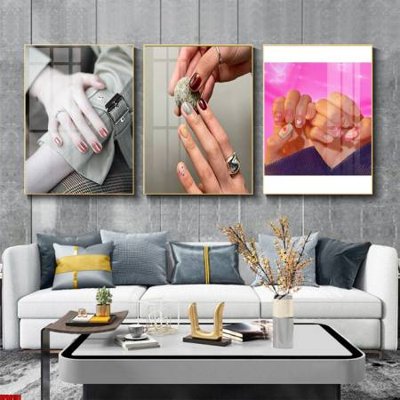 Mua file ảnh gốc File tranh nail , tranh trang trí quán nail móng SPA3181 (chất lượng cao)