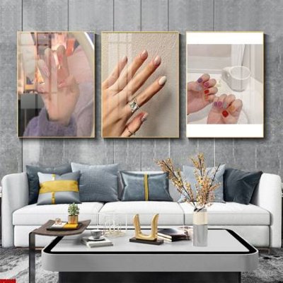 Tải file File tranh nail , tranh trang trí quán nail móng SPA3203 (gốc) in ấn ngay lập tức