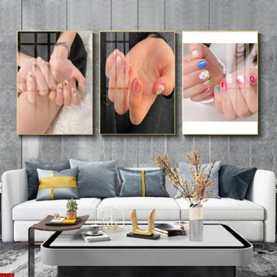 Tải file File tranh nail , tranh trang trí quán nail móng SPA3217 (PSD) cho in ấn quảng cáo