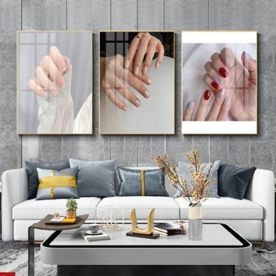 File gốc File tranh nail , tranh trang trí quán nail móng SPA3232 (dành cho quảng cáo)