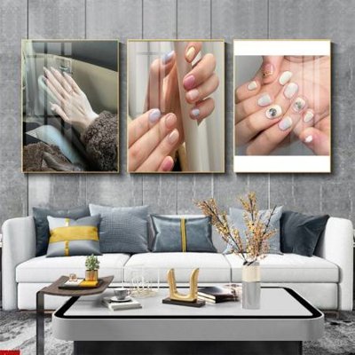 File gốc File tranh nail , tranh trang trí quán nail móng SPA3253 (in ấn) không giới hạn