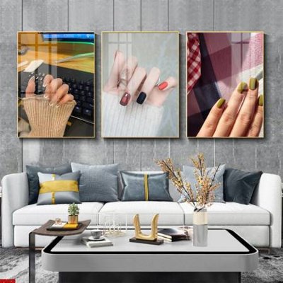 File in lụa File tranh nail , tranh trang trí quán nail móng SPA3278 (tân cổ điển) File tranh nail , tranh trang trí quán nail móng SPA3278