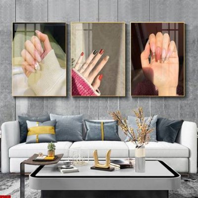 File gốc File tranh nail , tranh trang trí quán nail móng SPA3279 (dành cho quảng cáo)