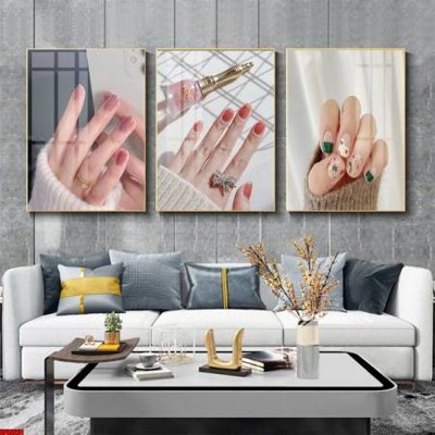 File in trần File tranh nail , tranh trang trí quán nail móng SPA3291 (bản gốc) đại dương