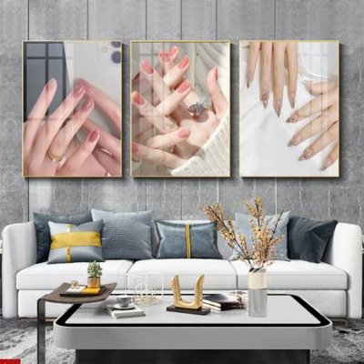 File gốc File tranh nail , tranh trang trí quán nail móng SPA3293 (PNG) nền trong suốt