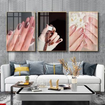 Tải file File tranh nail , tranh trang trí quán nail móng SPA3304 (gốc) làm file in ấn