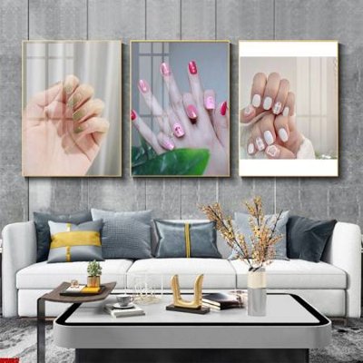 File in ấn File tranh nail , tranh trang trí quán nail móng SPA3317 (bản gốc) chất lượng cao
