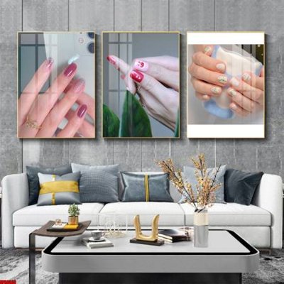 File in ấn File tranh nail , tranh trang trí quán nail móng SPA3333 (bản gốc) chất lượng cao