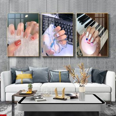 File in mica File tranh nail , tranh trang trí quán nail móng SPA3348 (bản gốc) sắc sảo