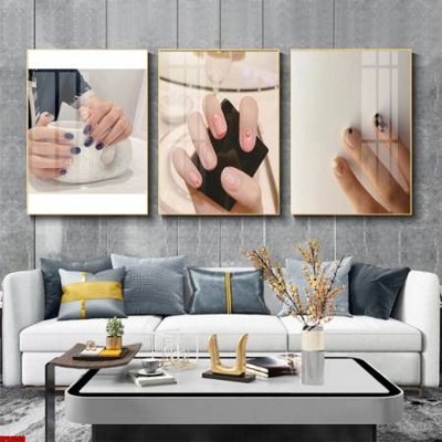 File tranh File tranh nail , tranh trang trí quán nail móng SPA3369 (bản gốc) trang trí văn phòng