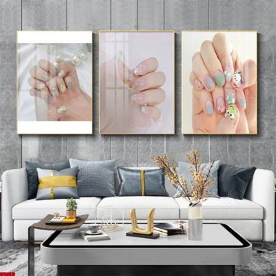 Tệp tin gốc File tranh nail , tranh trang trí quán nail móng SPA3370 (chất lượng cao) File tranh nail , tranh trang trí quán nail móng SPA3370