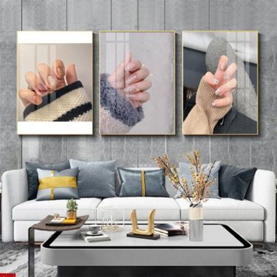 File tranh gốc File tranh nail , tranh trang trí quán nail móng SPA3394 (bản đẹp) độc quyền