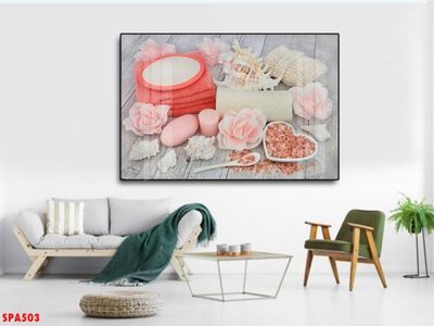 File tranh Tranh trang trí Spa SPA503 (gốc) in film