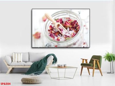 File tranh Tranh trang trí Spa SPA504 (ảnh gốc) in trần nhà