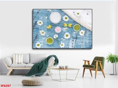 File gốc Tranh trang trí Spa SPA507 (in mica) trang trí