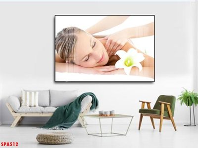 Download file gốc Tranh trang trí Spa SPA512 (in mica) trong suốt