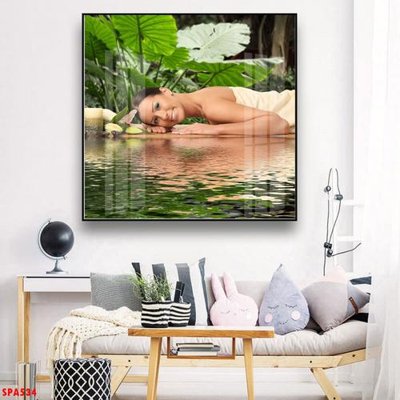 Download file Tranh trang trí Spa SPA534 (gốc) in mica cao cấp
