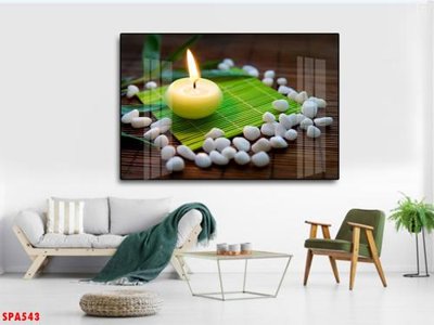 Hình ảnh file gốc in lụa Tranh trang trí Spa SPA543