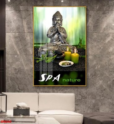 Tải file Tranh trang trí Spa SPA545 (gốc) chủ đề tôn giáo