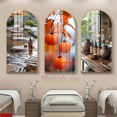 File tranh File tranh vòm spa kiểu mới SPA5517 (bản gốc) treo tường