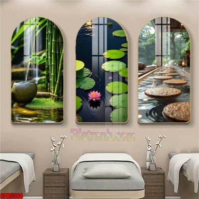 Download file gốc File tranh vòm spa kiểu mới SPA5564 (dùng cho in ấn)