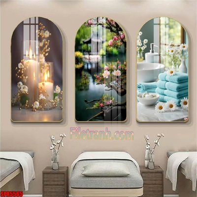 Tệp tin gốc File tranh vòm spa kiểu mới SPA5565 (dùng cho in) File tranh vòm spa kiểu mới SPA5565