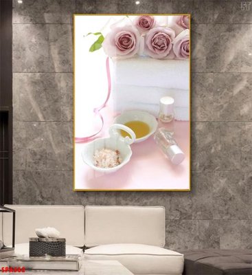 File PSD Tranh trang trí Spa SPA562 (bản gốc) dễ dàng edit