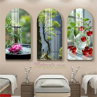 Tải file File tranh vòm spa kiểu mới SPA5635 (ảnh gốc) file AI/EPS