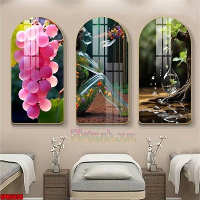 Tải file gốc File tranh vòm spa kiểu mới SPA5638 (in khổ lớn) không mờ