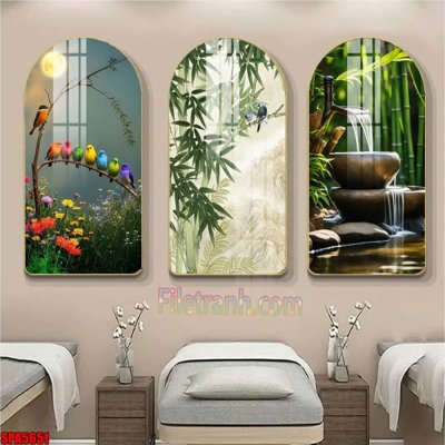 Download file gốc File tranh vòm spa kiểu mới SPA5651 (dùng cho in ấn)