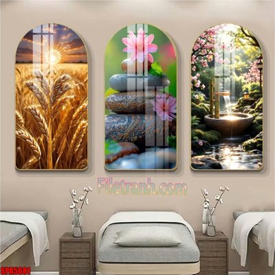 Tải file File tranh vòm spa kiểu mới SPA5681 (gốc) làm file thiết kế