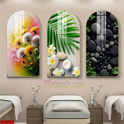 Tải file File tranh vòm spa kiểu mới SPA5692 (ảnh gốc) in tráng gương