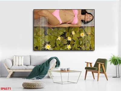 File in trần Tranh trang trí Spa SPA571 (file gốc) chủ đề vũ trụ