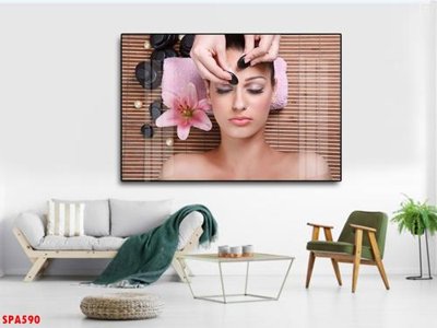 File tranh Tranh trang trí Spa SPA590 (bản gốc) in canvas