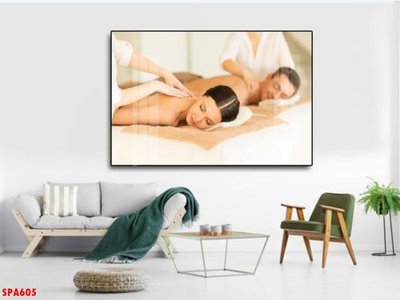 Download file gốc Tranh trang trí Spa SPA605 (in lụa) tranh 3D