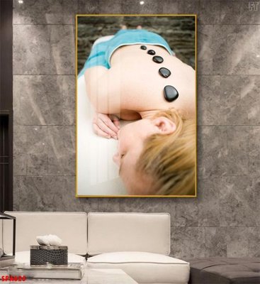 File tranh Tranh trang trí Spa SPA625 (gốc) chủ đề thiên nhiên