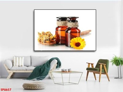 File gốc Tranh trang trí Spa SPA657 (PNG) không nền chất lượng