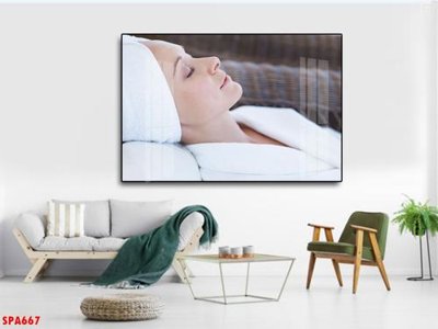 File PSD Tranh trang trí Spa SPA667 (bản gốc) cho nhà in