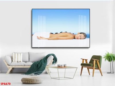 File gốc Tranh trang trí Spa SPA670 (in 3D) cho trang trí