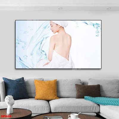 File ảnh File tranh trang trí spa SPA68 (gốc) in decal dán tường